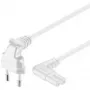 Sprieguma kabelis CEE 7/16 – IEC-60320-C7 Goobay 97345 0,75 m