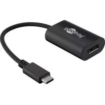Goobay 38530 USB-C uz DisplayPort adapteris, melns