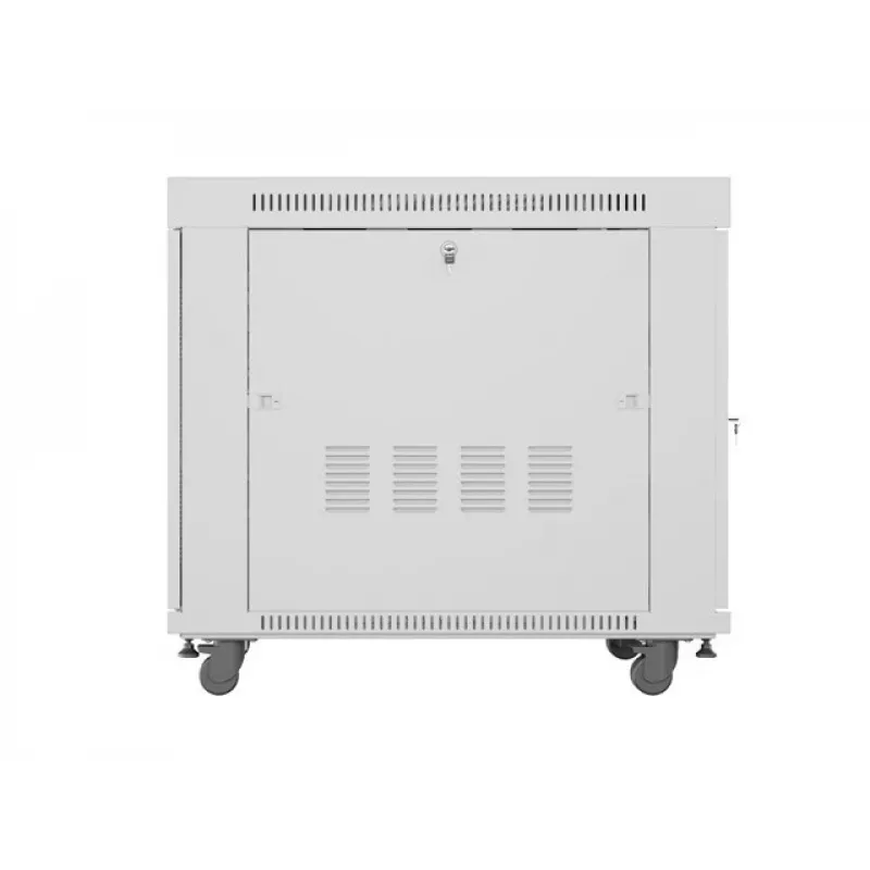 Rack skapis LANBERG FF01-8015-23SL 19 collu 15U, pelēks, perforētas priekšējās durvis