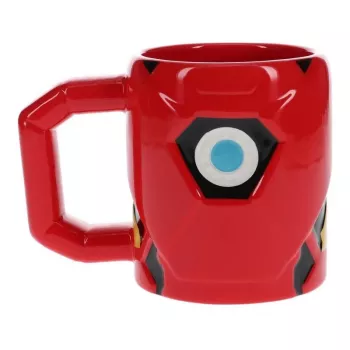 Paladone Iron Man formas krūze sarkana 0.5L