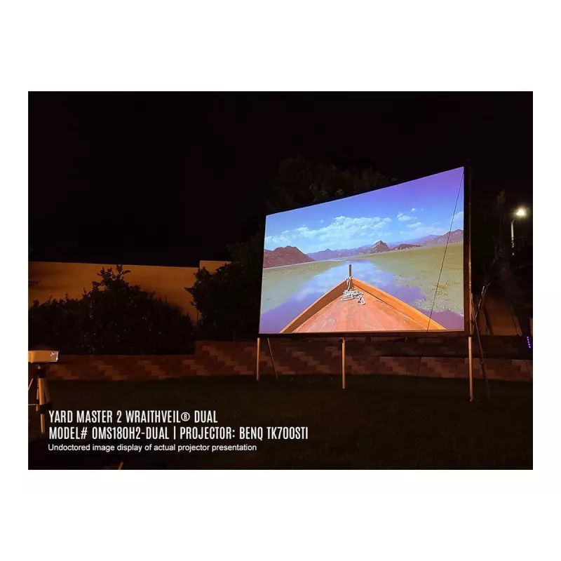 Elite Screens Yard Master 2 mobilais āra ekrāns CineWhite OMS120H2 | 120 collu | 16:9