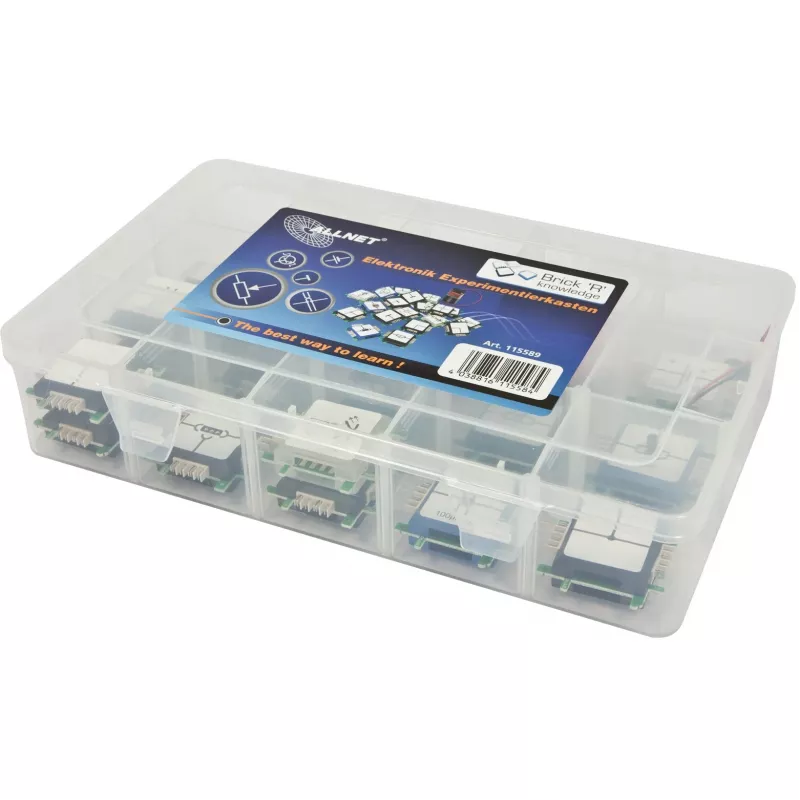 Izglītojošs ķieģeļu komplekts ALLNET BrickRknowledge Basic Set ALL-BRICK-0653 — būvēšanas komplekts, materiāli angļu valodā