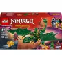 Konstruktoru komplekts LEGO NINJAGO 71829 Lloyda zaļais meža pūķis, 128 gabali, 2 minifigūras, vecumam no 6 gadiem