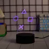 Galda LED lampa MANTA SNL122RGB RGB 3D gaismas dekorācija, krāsu mainoša RGB, USB barošana