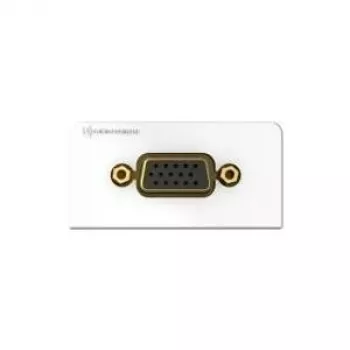 Kindermann 7456000501 VGA balta kontaktligzda