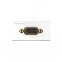 Kindermann 7456000501 VGA balta kontaktligzda