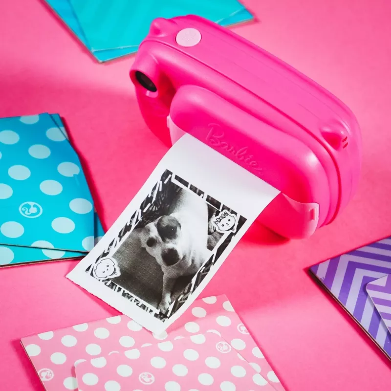 Barbie Print Cam momentānā kamera ar drukāšanu