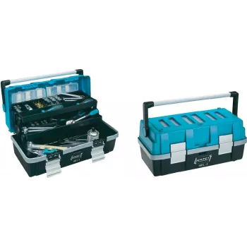 HAZET 190L-2 - instrumentu kaste - Plastmasa - Melna - Zila - eņģe - 250 mm - 470 mm