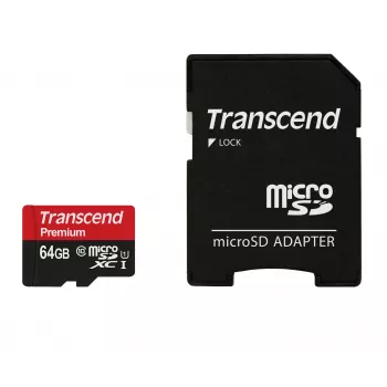 Transcend 64GB MicroSDXC UHS-I TS64GUSDU1