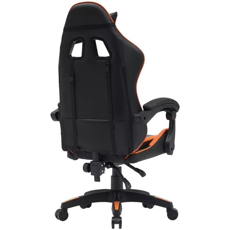 Spēļu krēsls CANYON Core SGCH2 Melns Oranžs – ergonomisks dizains, regulējams augstums