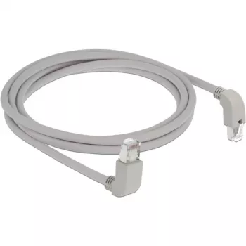 DeLOCK 85872 2m Cat6a S/FTP tīkla kabelis, pelēks