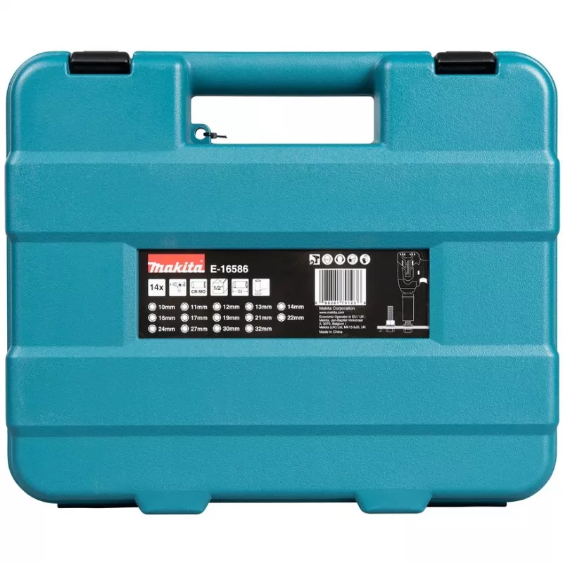 Makita E-16586 triecienuzgriežņu atslēgu komplekts Melns, Zaļš