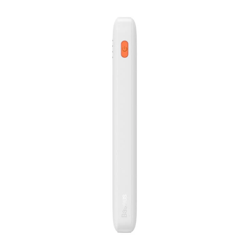 Baseus Airpow Litija polimēra power bank 10000 mAh 20 W Balts