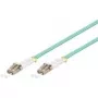 InfiniBand/optiskās šķiedras kabelis Goobay 95756 15m LC zaļš