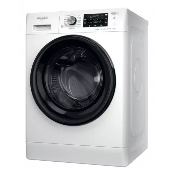 WHIRLPOOL Veļas mašīna FFD 9489 BV EE, 9kg, 1400 apgr./min, Energoklase A, Dziļums 63 cm, Invertora motors, Melnas durvis