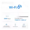 Mercusys Halo H80X (3-pack) – pilna mājas Wi-Fi 6 tīkla sistēma