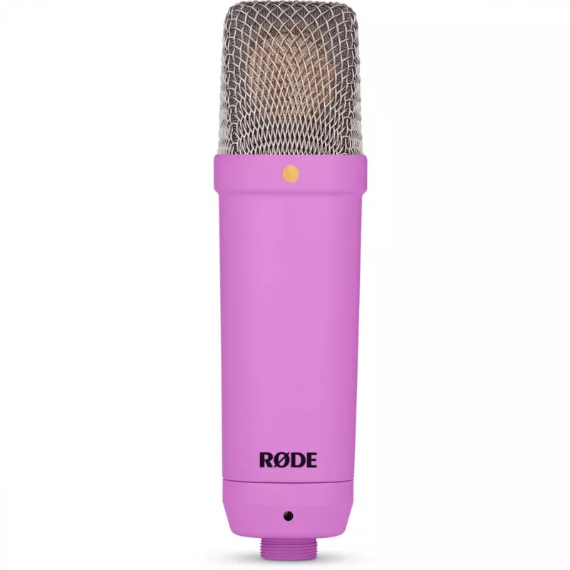 NT1 Signature + XLR kabelis + Galda studijas roka, Mikrofons ceriņu krāsā, Komplekts