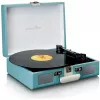 Belt-drauga audio atskaņotājs Lenco TT-110 Blue White Semi Automatic