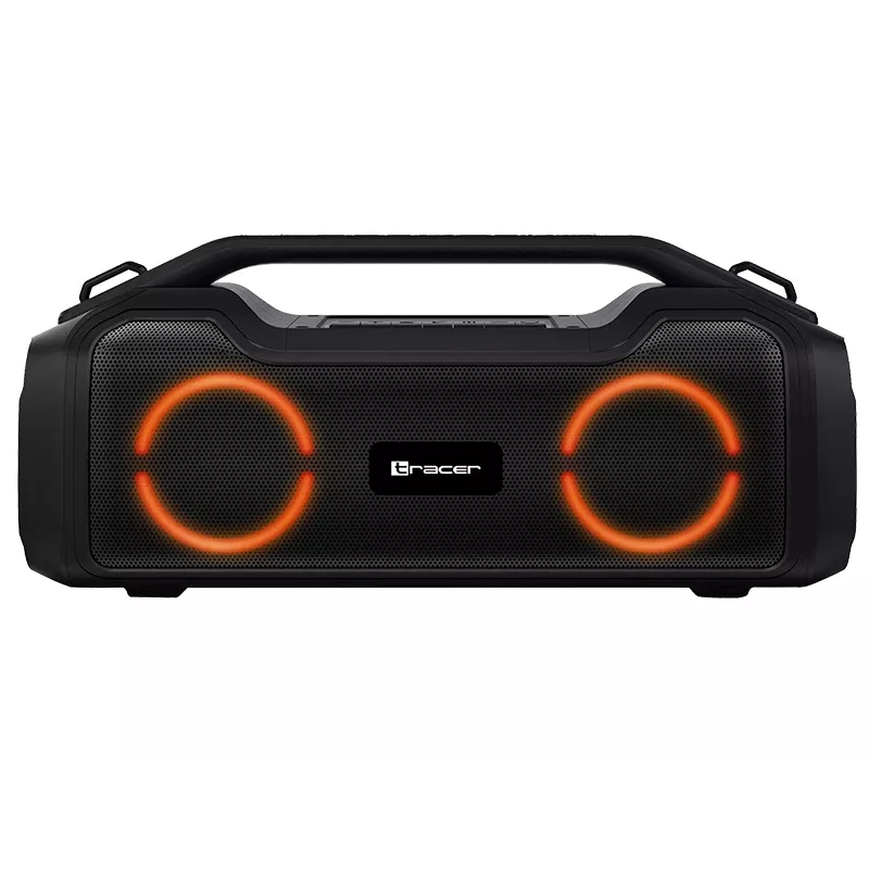 Pārnēsājams skaļrunis TRACER BigBoy TWS Bluetooth 40W RMS, Bluetooth 5.3, 12h akumulators, Melns
