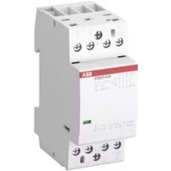 ABB ESB25-40N-01 instalācijas kontaktors 4 NO/0 NC, 24 V AC/DC (1SAE231111R0140)