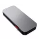 Power Bank Lenovo Go Litija-Jonu 20000 mAh Melns Pelēks USB Type-A Type-C