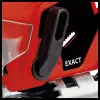 Einhell TC-JS 18/70 Li akumulatora finierzāģis 4321280, Power X-Change, 18 V, 2700 gājieni/min, 70 mm zāģēšanas dziļums, ar 2,5 Ah akumulatoru un lādētāju, sarkans/melns