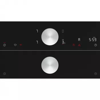 Neff N 90 Melna iebūvējamā 80 cm Zone indukcijas plīts virsma, 5 zonām