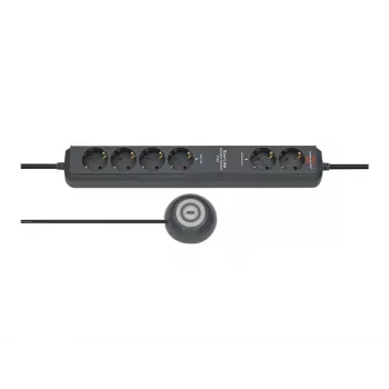 Pagarinātājs Brennenstuhl Eco-Line Comfort Switch 2m 6 kontaktligzdas