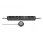 Pagarinātājs Brennenstuhl Eco-Line Comfort Switch 2m 6 kontaktligzdas