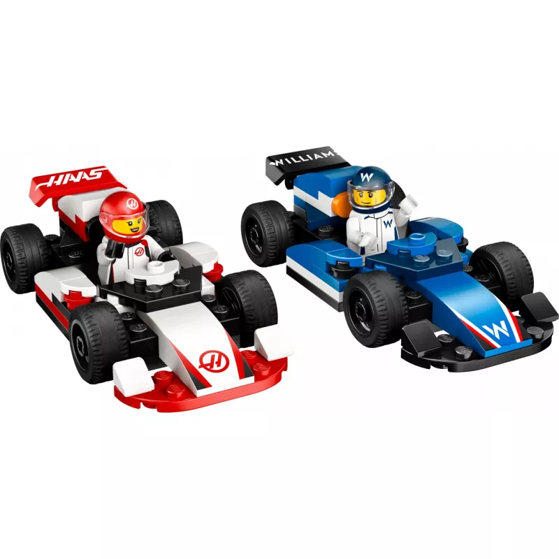 LEGO CITY 60464 F1 - Williams Racing un Haas F1 sacīkšu mašīnas