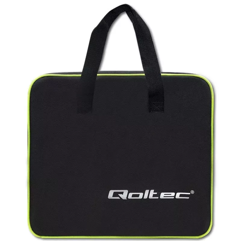 Qoltec Mobilais EV Auto Lādētājs Regulējams 2in1 Type2 | 7kW | 230V | CEE 3 PIN | Wi-Fi | LCD | Pārnēsājams | Wallbox | 5m