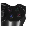 VAKOSS GP-4705BK bezvadu USB spēļu pults, PC/PS3, dual shock vibrācija, analogais/digitālais režīms, melna
