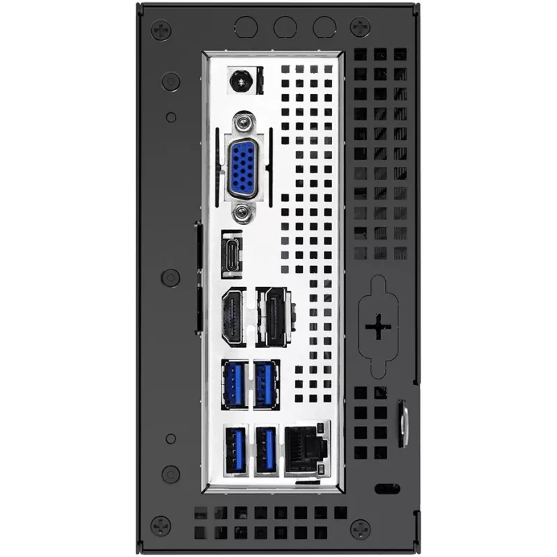 ASRock DeskMini H470 - Barebone - Mini-PC - LGA1200 ligzda - Intel H470 - bez CPU - RAM 0 GB - GigE