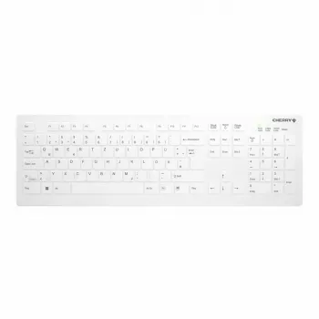 Contour Design Active Key Contour QuickClean Medicīnas tastatūra IP68 pilna izmēra bezvadu balta DE C8112