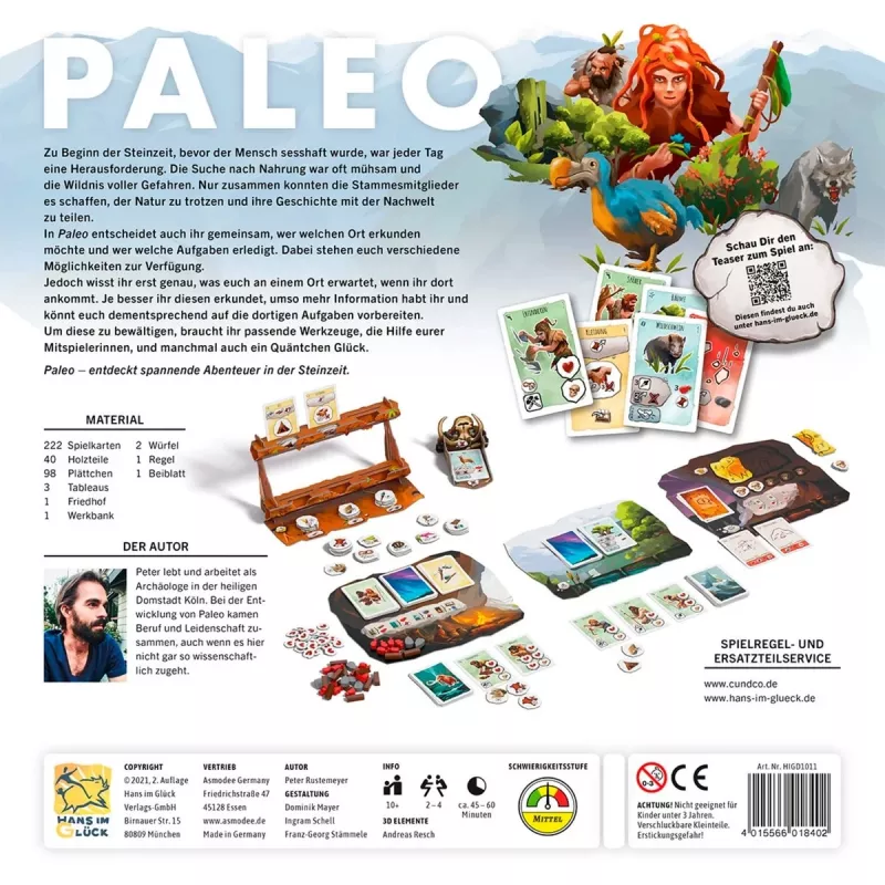 Paleo, Galda spēle, Gada spēle 2021