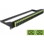 Patch panel 1U DeLOCK 43397 šķiedru optikas sadalītājs
