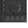 Gorenje GW642AB gāzes plīts virsma, 4 degļi, melna