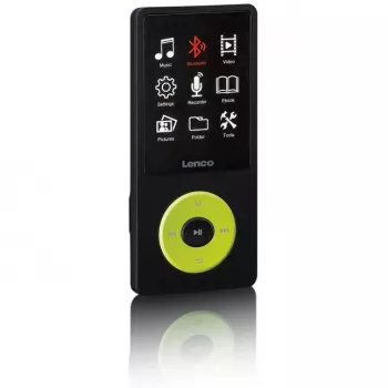 MP3 atskaņotājs Lenco Xemio-860GN 8 GB Melns Laima LCD 18h atskaņošana