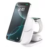 Iekštelpu lādētājs Belkin UltraCharge 25W Qi2 3in1 Magnētiskais lādētājs EU Balts Apaļš