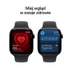 Apple Watch Series 11 GPS 46mm Jet Black Alumīnija Korpuss ar Melnu Sporta Siksniņu S/M