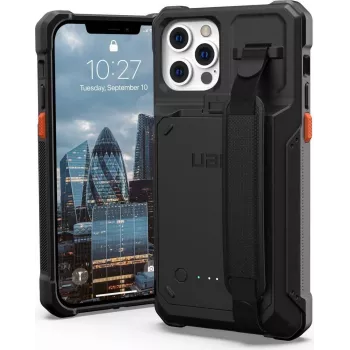 Urban Armor Gear UAG iPhone 15 Workflow Batt Maciņš Melns (WF0000034040)