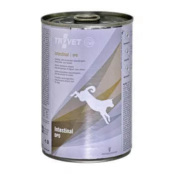 TROVET Intestinal DPD ar pīli - Slapjā suņu barība - 400 g