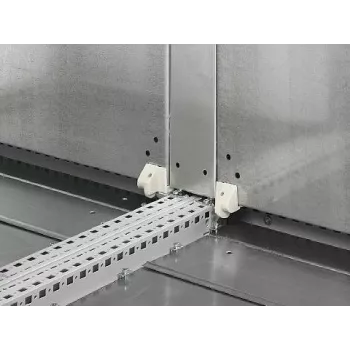 Rack plāksne Rittal 4590.700, tērauds, sudraba apdare, viengabala