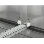 Rack plāksne Rittal 4590.700, tērauds, sudraba apdare, viengabala