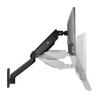 Sienas stiprinājums monitoram MACLEAN MC-332, 17 inch–32 inch, fiksēts slīpums, VESA