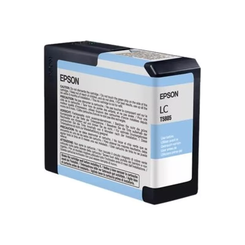 Epson T580500 oriģinālā gaiši ciāna pigmenta tinte, 80 ml