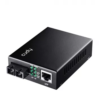 Tīkla mediju pārveidotājs Cudy MC100GSA-20 1x RJ-45 1x SC Vienmoda 1310 nm 1000 Mbit/s 20 km