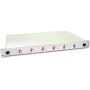 Lightwin LWL Splice Box, 12 šķiedras, 6x DLC Multimode, 50/125µm OM4 pigtail spļices kārba (SPBOX 12G50 OM4 DLC)