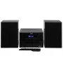 Mini Hi‑Fi Stereo Sistēma Adler AD 1917 — Bluetooth V5.3, CD/USB/MP3, 2×25W RMS, FM uztvērējs, 4‑joslu ekvalaizers, AUX, Melna