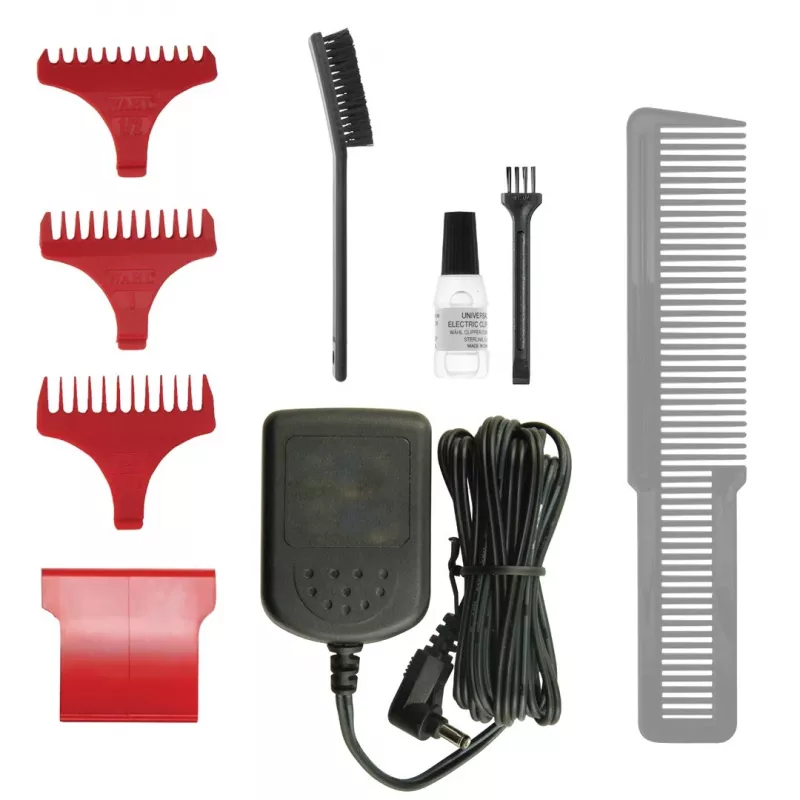 Wahl Cordless Detailer Li Burgundy, Silver bezvadu matu griezējs ar litija jonu akumulatoru